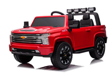 Load image into Gallery viewer, 2024 Chevy Silverado 24V 4X4 2 Seater DELUXE Kids Ride On Car with Remote Control