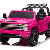 2025 Chevy Silverado 24V 4X4 2 Seater DELUXE Kids Ride On Car with Remote Control