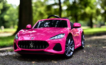 Load image into Gallery viewer, 2024 Maserati GranCabrio 12V Kids Ride On Car with Remote Control