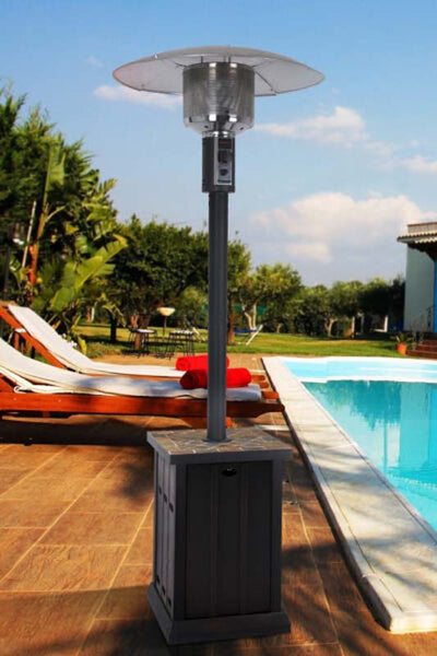 Patio Heater with Tile Tabletop (Propane)