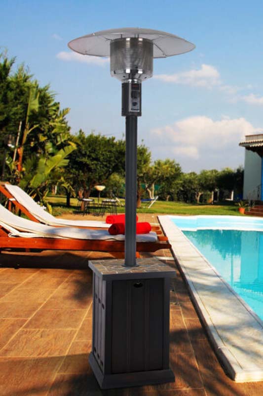 Patio Heater with Tile Tabletop (Propane)