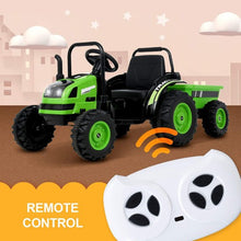 Load image into Gallery viewer, Tractor Kids Ride On Car 6V with Remote Control