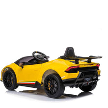 Load image into Gallery viewer, 2024 12V Lamborghini Huracan 4X4 DELUXE Kids Electric Ride On Car with Remote Control