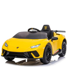 Load image into Gallery viewer, 2024 12V Lamborghini Huracan 4X4 DELUXE Kids Electric Ride On Car with Remote Control