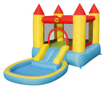 Load image into Gallery viewer, Happy Hop Bouncy Castle with Pool Slide