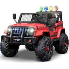 Load image into Gallery viewer, 2024 12V Jeep Wrangler Style Kids Ride On Car with Remote Control for Age 1-6