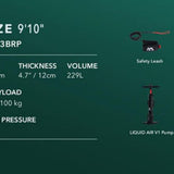 2023 Aqua Marina Breeze ISUP 9'10" GREEN