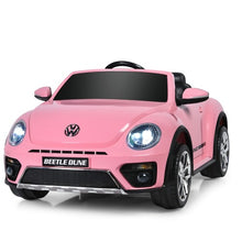 Load image into Gallery viewer, Volkswagen Beetle 12V Kids Ride On Car with Remote Control