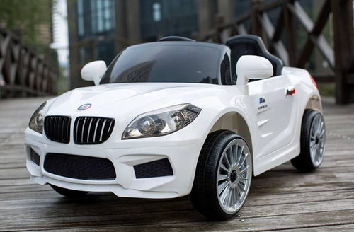 2024 BMW Style 12V Kids Ride On Car with Remote Control with UPGRADED Leather Seat