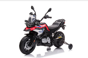 2024 12V BMW F850 Kids Electric Motorbike for Age 3 to 8 RUBBER TIRES!