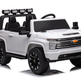 2025 Chevy Silverado 24V 4X4 2 Seater DELUXE Kids Ride On Car with Remote Control