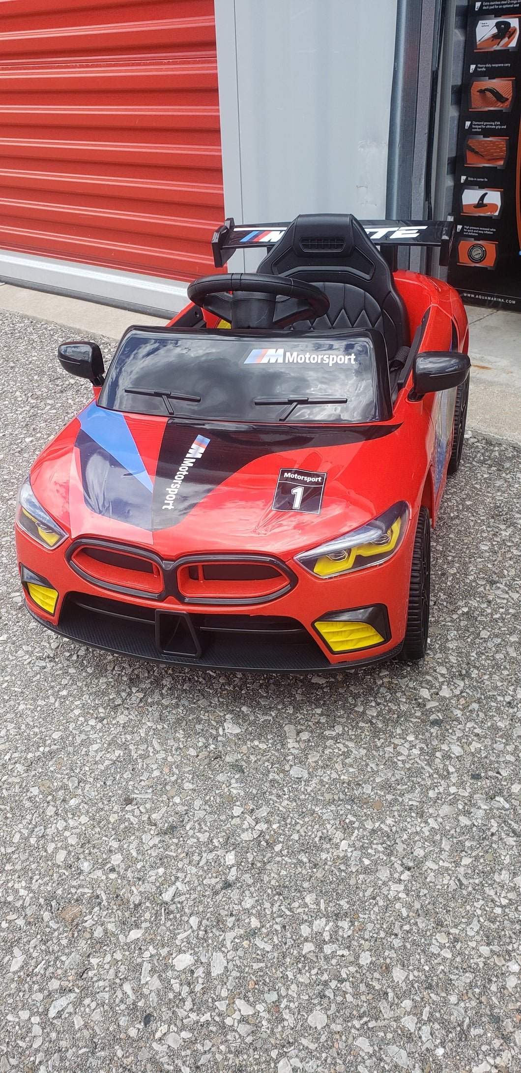 BMW Style Kids Ride On Car with Remote Control with Decals