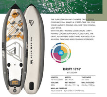 Load image into Gallery viewer, Aqua Marina Drift ISUP - WHITE - FOR FISHING