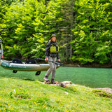 2023 Aqua Marina Caliber-398 Angling Inflatable Kayak (Both 1 or 2 Person) 13'1" GREEN