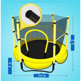 Kids Trampoline with Safety Net