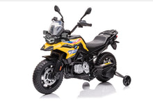 Load image into Gallery viewer, 2024 12V BMW F850 Kids Electric Motorbike for Age 3 to 8 RUBBER TIRES!