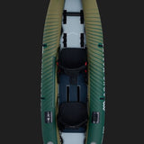 2023 Aqua Marina Caliber-398 Angling Inflatable Kayak (Both 1 or 2 Person) 13'1" GREEN