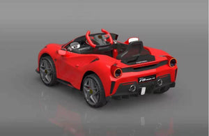 PREORDER Ferrari F8 Style 12V Kids Ride On Car with Remote Control
