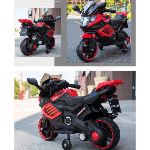 Kids Ride On Electric Motorbike (with removable training wheels) Ages 1-4