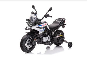 2024 12V BMW F850 Kids Electric Motorbike for Age 3 to 8 RUBBER TIRES!