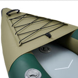 2023 Aqua Marina Caliber-398 Angling Inflatable Kayak (Both 1 or 2 Person) 13'1" GREEN