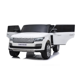 Range Rover HSE 2 Seater 24V Kids Ride On Car With Remote Control DELUXE MODEL WITH LEATHER SEATS AND RUBBER TIRES