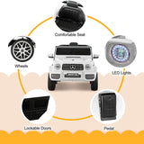 2025 Mercedes Benz G63 AMG 12V G Wagon Kids Ride On Car with Remote Control