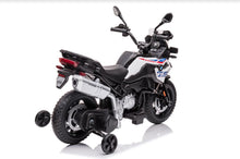 Load image into Gallery viewer, 2024 12V BMW F850 Kids Electric Motorbike for Age 3 to 8 RUBBER TIRES!