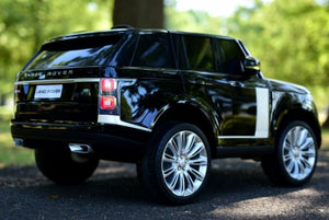 Range Rover HSE 2 Seater 24V Kids Ride On Car With Remote Control DELUXE MODEL WITH LEATHER SEATS AND RUBBER TIRES