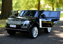 Load image into Gallery viewer, Range Rover HSE 2 Seater 24V Kids Ride On Car With Remote Control DELUXE MODEL WITH LEATHER SEATS AND RUBBER TIRES