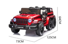 Load image into Gallery viewer, 2024 6X6 24V Jeep Style DELUXE Kids Ride On Car with Remote Control