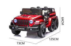 2024 6X6 24V Jeep Style DELUXE Kids Ride On Car with Remote Control