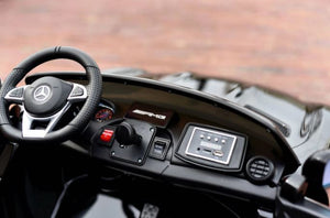 2023 Mercedes Benz AMG GTR 12V 2 Seater Kids Ride On Car With Remote Control DELUXE MODEL WITH LEATHER SEATS AND RUBBER TIRES