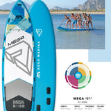 Aqua Marina Mega Group ISUP - BLUE