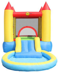 Happy Hop Bouncy Castle with Pool Slide