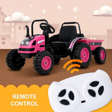 Load image into Gallery viewer, Tractor Kids Ride On Car 6V with Remote Control