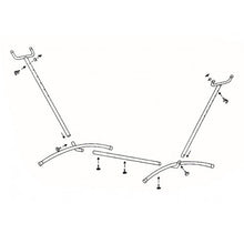 Load image into Gallery viewer, Portable Hammock with Steel Stand