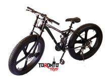 Load image into Gallery viewer, FATTY TIRE BICYCLE (BIKE WITH OVERSIZED TIRES)