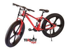 Load image into Gallery viewer, FATTY TIRE BICYCLE (BIKE WITH OVERSIZED TIRES)