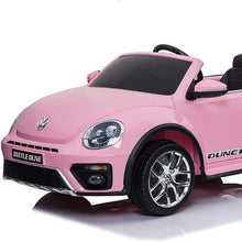 Load image into Gallery viewer, Volkswagen Beetle 12V Kids Ride On Car with Remote Control