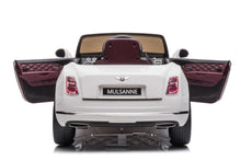 Load image into Gallery viewer, 2023 Bentley Mulsanne 12V Kids Ride On Car with Remote Control DELUXE EDITION