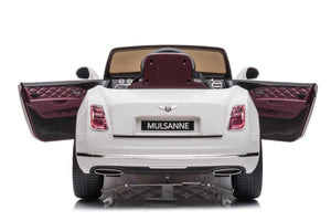 2023 Bentley Mulsanne 12V Kids Ride On Car with Remote Control DELUXE EDITION