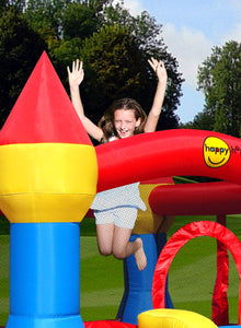 Happy Hop Bouncy Castle With Slide