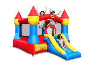 Happy Hop Bouncy Castle With Slide