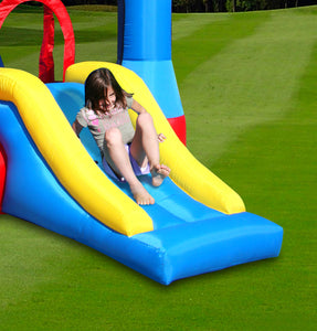 Happy Hop Bouncy Castle With Slide