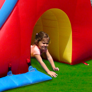 Happy Hop Mega Slide Bouncy Castle