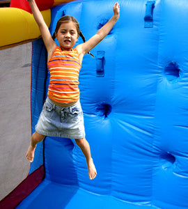 Happy Hop Mega Slide Bouncy Castle
