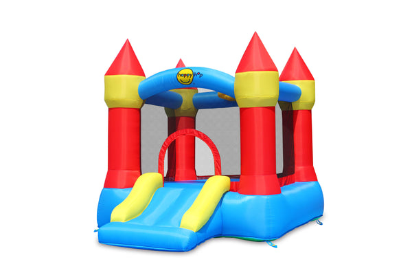 Happy Hop Bouncy Castle With Slide and Hoop