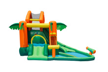 Load image into Gallery viewer, HAPPY HOP TROPICAL PLAY CENTRE BOUNCY CASTLE
