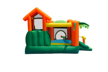 Load image into Gallery viewer, HAPPY HOP TROPICAL PLAY CENTRE BOUNCY CASTLE